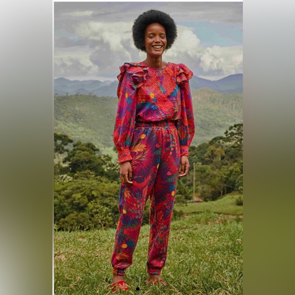 Farm Rio Forrest Tye Dye Sweat Pants